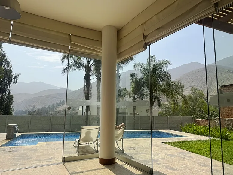 Vistas refrescantes en la Casa Campo con piscina. Sumérgete en la serenidad de Cieneguilla.